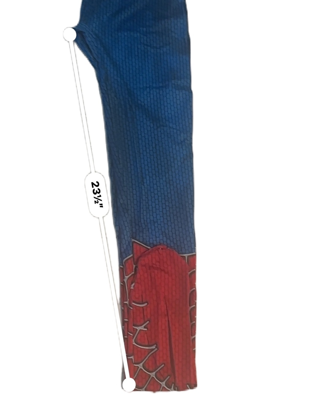 Classic Spider-Man Full Body Zentai Cosplay Stretch Youth Size XL (150cm) - Picture 13 of 14